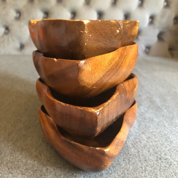 House of Monkeypod Serving Set Made in Hawaii - Picture 12 of 16